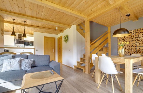 Szczyrk Casa | Bonito apartamento en villa para 8 personas con WIFI, TV, terraza, vista panorámica y aparcamiento