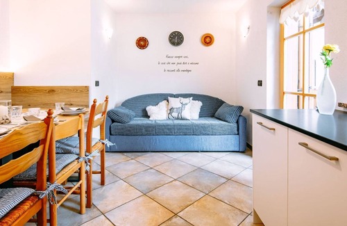 San Giovanni di Fassa Casa | Bonito apartamento en villa con WIFI, TV, balcón, mascotas permitida y aparcamiento