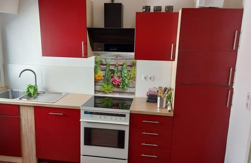 Kamp-Bornhofen Apartamento | Nice apartment right on the Rhine; mountain-side balcony; centrally located