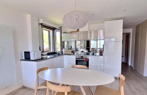 Val d'Illiez Apartamento | Bonito apartamento de SKI-IN en Les Crosets con 2 dormitorios, 2 baños y estacionamiento (6-W)