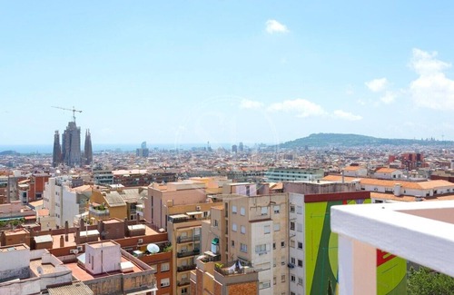 El Baix Guinardo Apartamento | Bonito apartamento con vistas de Barcelona