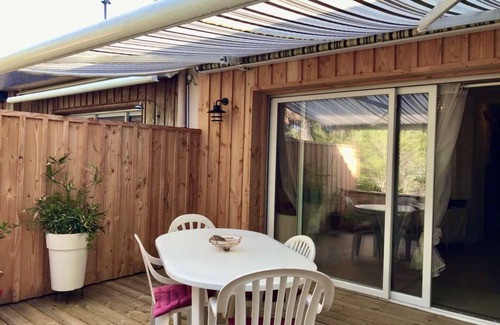 Cap-Ferret Apartamento | Nice apartment with terrace right on the beach at the Pointe de Cap Ferret