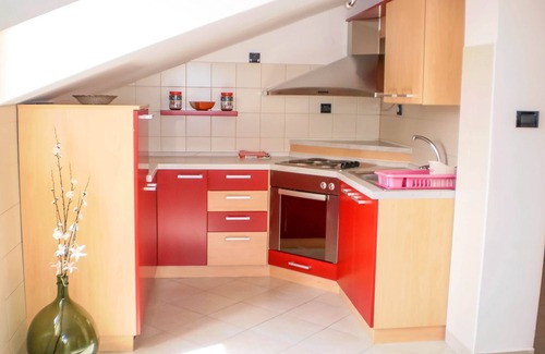 Cres Apartamento | Bonita vista del puerto en Cres