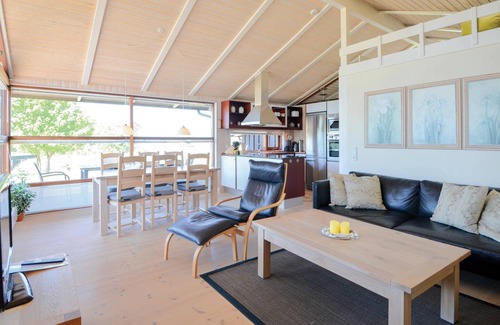 Øer Strand Casa | Bonita casa en Ebeltoft con sauna