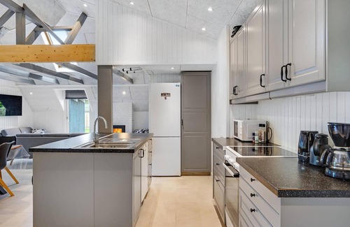 Odde Casa | Bonita casa en Hadsund con sauna