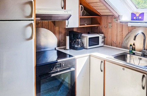 Bork Havn Casa | Bonita casa en Hemmet con sauna