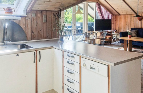 Bork Havn Casa | Bonita casa en Hemmet con sauna