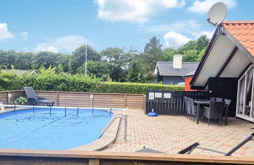 Bork Havn Casa | Bonita casa en Hemmet con sauna