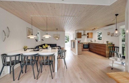 Bork Havn Casa | Impresionante casa en Hemmet con cocina