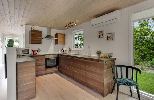 Bork Havn Casa | Impresionante casa en Hemmet con cocina