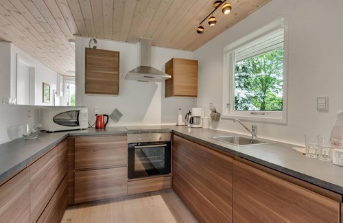 Bork Havn Casa | Impresionante casa en Hemmet con cocina