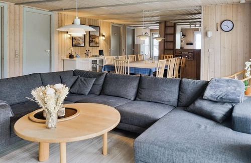 Houstrup Casa | Bonita casa en Nørre Nebel con sauna