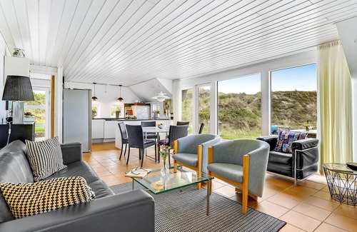 Houvig Strand Casa | Bonita casa en Ringkøbing con sauna