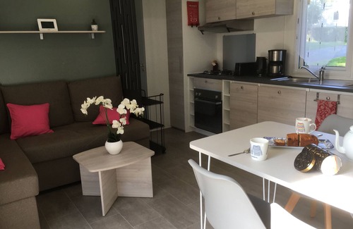 Litteau Casa | Nice mobile home 2 minutes from the Cerisy forest