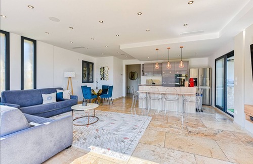 La Californie Villa | Nice Paradise - Beautiful villa at 5 min walk beach with pool, park and air conditioning