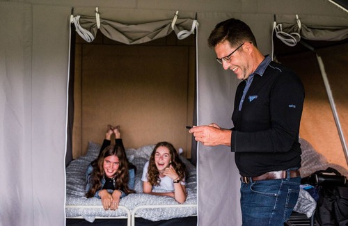 Herpelmont Casa | Nice tent lodge on a lake, in the beautiful Vosges