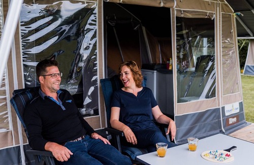 Herpelmont Casa | Nice tent lodge on a lake, in the beautiful Vosges
