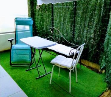 Saint-Sylvestre Apartamento | NICE VIEW Jolie Studio avec Jardin