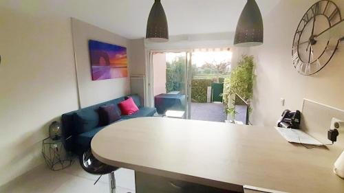 Palavas-les-Flots Apartamento | Nid douillet F2, clim, jardin, piscine, parking, plage 200 m Palavas