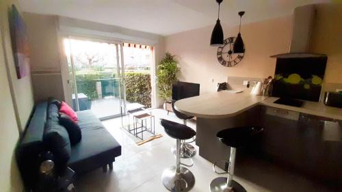Palavas-les-Flots Apartamento | Nid douillet F2, clim, jardin, piscine, parking, plage 200 m Palavas