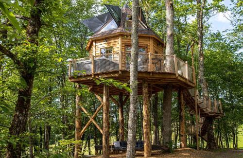 Lamothe-Fenelon Cabina | Nid'en'Ô cabanes et spa Lot et Dordogne