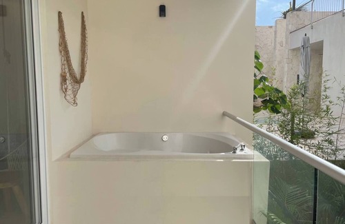 Akumal Apartamento | Nido De Tortuga 2 Min Beach Access Private Jacuzzi