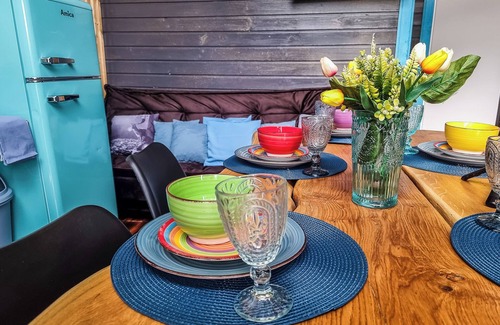 Zachelmie Casa | Niebieska stodoła w modern stylu. Zapraszamy do naszego świata barw i pomysłów.