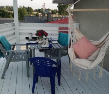 Pierwoszyno Apartamento | niezależne piętro w domu z widokiem na morze
