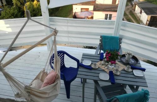 Pierwoszyno Apartamento | niezależne piętro w domu z widokiem na morze