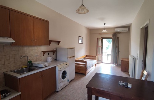 Gialiskari Apartamento | Nikos Apartments A2 - Una Habitación Piso, Capacidad 5