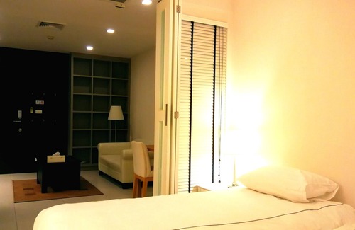 Bang Na Apartamento | No. 32 Twin Bed Hermosa habitación BTS Baring estacionamiento gratis