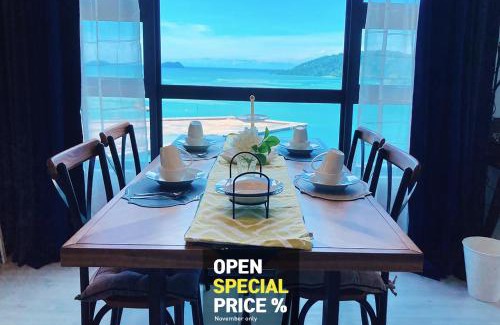 Downtown Kota Kinabalu Apartamento | No1 Revisited Stay-Luxury Corner Seaview, 2bath room-Mango House3