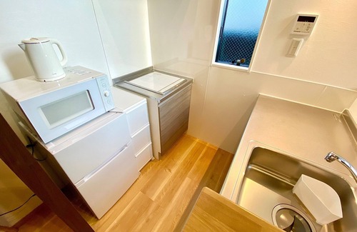 Chuo Ward Apartamento | No205Near Kumamoto Station Large sofa Maisonette type with kitchen for 1 to 4 people / Kumamoto Kumamoto