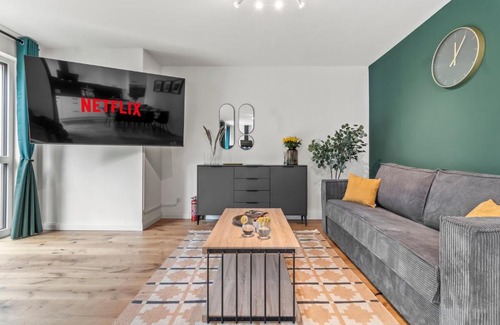 Floridsdorf Apartamento | NobleNest Deluxe - Massage - Kaffee - Arbeitsplatz