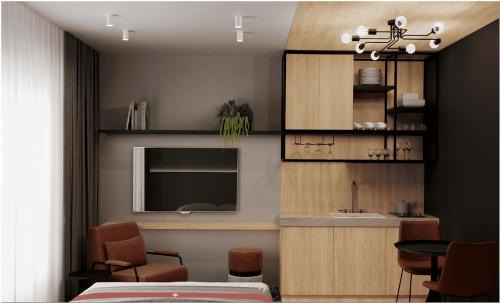 Les Philosophes Apartamento | Nonanteneuf appart hōtel Genève Plainpalais - contactless check-in