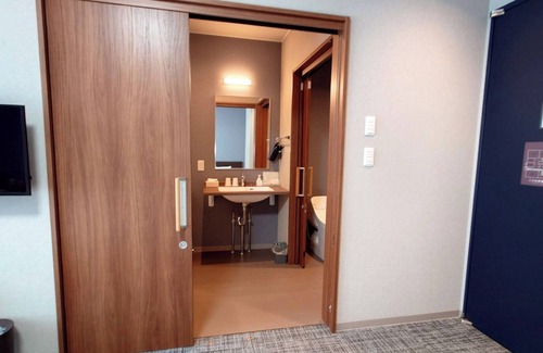 Onagawa Hotel | Nonsmoking main building Accessible twin barri / Oshika-gun Miyagi