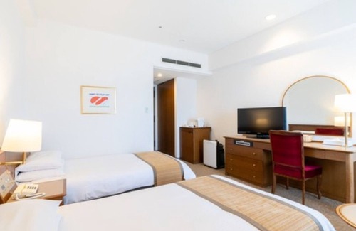 Hitachi Hotel | Nonsmoking Ocean view twin6th floor or higher / Hitachi Ibaraki