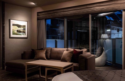 Hiroshima City Centre Hotel | Nonsmoking Suite double room with balcony with / Hiroshima Hiroshima