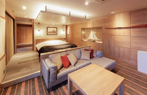 Hiroshima City Centre Hotel | Nonsmoking Suite double room with openair bath / Hiroshima Hiroshima