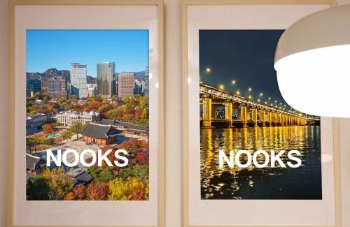 Sadang-dong Apartamento | Nooks, 무료주차,퀸3개,국립중앙박문관15분, 홍대,성수,광화문,명동 30분