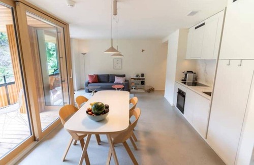 Flims Apartamento | Nordic design apartment ski/bike/hike in and out