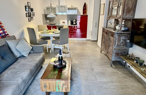 Dangasterweide Apartamento | Nordseeliebe Dangast - modern and cozy vacation apartment with balcony