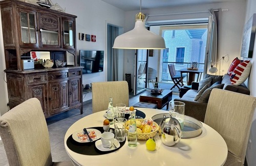 Dangasterweide Apartamento | Nordseeliebe Dangast - modern and cozy vacation apartment with balcony