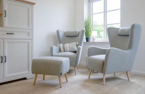Suederhafen Apartamento | Nordstrander Küstenlodge - Sonnenterrasse