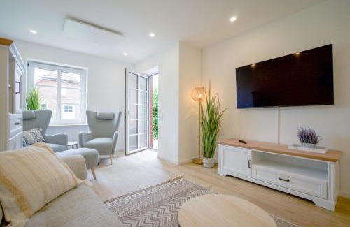 Suederhafen Apartamento | Nordstrander Küstenlodge - Sonnenterrasse