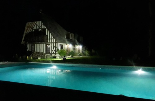 Verneuil-sur-Avre Casa | Casa normando con piscina en el campo