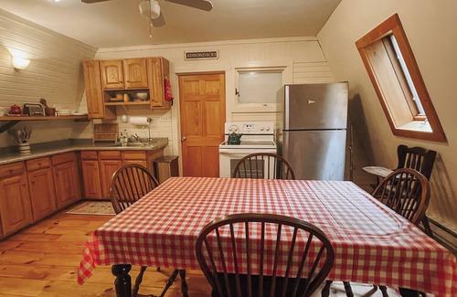 Lake Pleasant Cabina | North Country A-Frame Cabin: close to snow mobile trails, skiing, hiking & more!