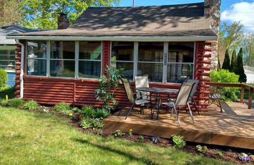 North Lakeport Cabina | North Lakeport Paseo de 200 pies a la playa del lago Huron
