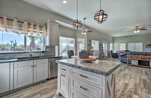 Desert Hills Casa | North Phoenix Desert Gem w/ Yard & Hot Tub!