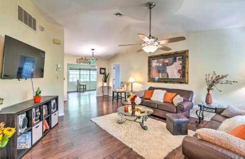 Warm Mineral Springs Casa | North Port Garden Home Florida Room, Lanai!